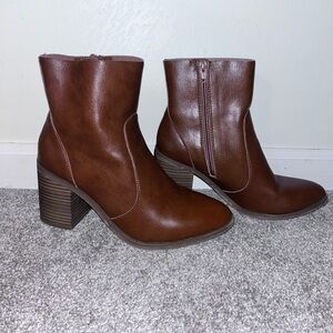Target Brown Heeled Boots